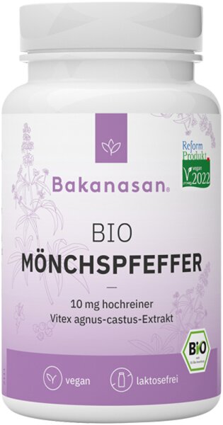 Bakanasan Bio M&ouml;nchspfeffer 60 stk.