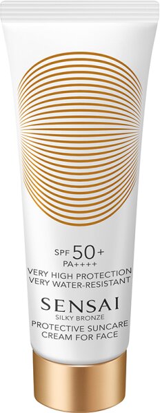 SENSAI Silky Bronze Protective Suncare Cream for Face 50+ 50 ml