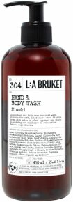 L:A Bruket No. 304 Hand & Body Wash Hinoki 450 ml