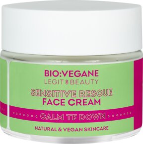 Bio:Végane Sensitive Rescue Face Cream 50 ml