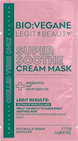 Bio:Végane Super Soothe Cream Mask 2x5 ml