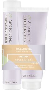 Aktion - Paul Mitchell Clean Beauty Save On Duo Repair - Paul Mitchell Clean Beauty Repair Shampoo 250 ml + Conditioner 250 ml