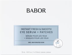 BABOR Instant Fresh & Smooth Eye Serum + Patches