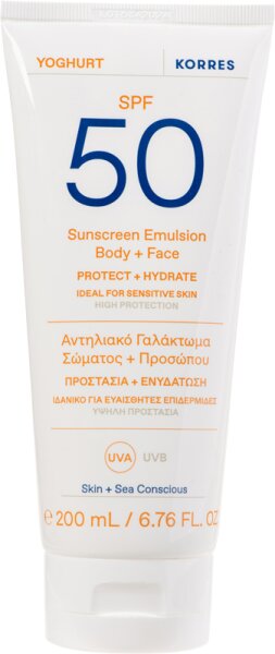 5203069126505 - Yoghurt Sonnenschutz-Emulsion fü r Kö rper und Gesicht 200 ml SPF50