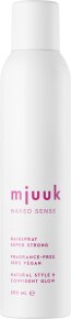 Mjuuk Naked Sense Fragrance-free Hairspray Super Strong 250 ml