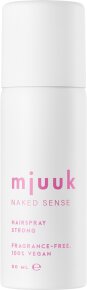 Mjuuk Naked Sense Fragrance-free Hairspray Strong 50 ml