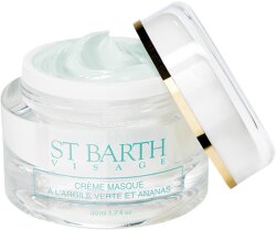 Ligne St Barth Visage Crème Maske Grüne Tonerde und Ananas 50 ml