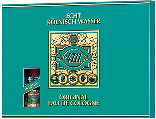 4711 Echt K&ouml;lnisch Wasser Eau de Cologne (EdC) Party-Packung 10 x 3 ml