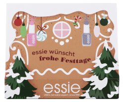 Essie Weihnachtsgeschenk 2024 ? Nagellack-Set Nr. 888 feel the fizzle, Nr. 899 geek chic mit Tweezerman Nagelfeile Nagellack Set 1Stk