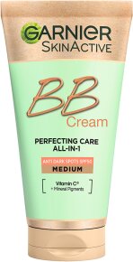 Garnier SkinActive BB Cream Perfektionierende All-In-1 Pflege Medium SPF50 Getönte Tagespflege 50ml