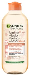 Garnier SkinActive Sanftes Mizellen Peelingwasser All-in-1 Gesichtswasser 400ml