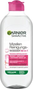 Garnier SkinActive Mizellen Reinigungswasser All-in-1 für trockene & empfindliche Haut Gesichtswasser 400ml