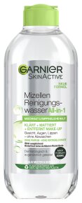 Garnier SkinActive Mizellen Reinigungswasser All-in-1 für Mischhaut & empfindliche Haut Gesichtswasser 400ml