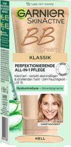 Garnier SkinActive BB Cream Klassik Perfektionierende All-in-1 Pflege LSF 15 Hell BB Creme 50ml