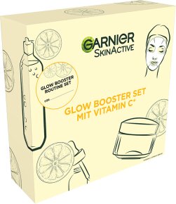 Garnier SkinActive Glow Booster Set Vitamin C Pflegeset 1Stk