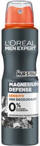 L'Oréal Men Expert Magnesium Defense Sensitiv 48H Deo Spray Deospray 150ml