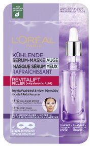 L'Oréal Paris RevitaLift Filler Augen Tuchmaske Gesichtsmaske 11g