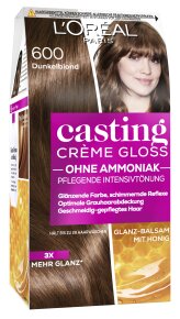 L'Oréal Paris Casting Crème Gloss Pflegende Intensivtönung 600 Dunkelblond Coloration 1Stk