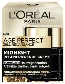 L'Oréal Paris Age Perfect Zell-Renaissance Midnight Regenerierende Creme Nachtcreme 50ml