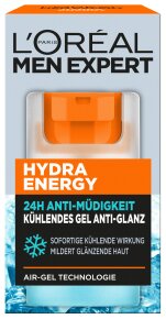 L'Oréal Men Expert Hydra Energy 24H Anti-Müdigkeit Kühlendes Gel Anti-Glanz Gesichtscreme 50ml