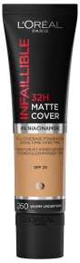 L'Oréal Paris Infaillible 32H Matte Cover 260 Warm Undertone Foundation (flüssig) 30ml