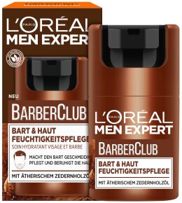 L'Oréal Men Expert Barber Club Bart & Haut Feuchtigkeitspflege Gesichtscreme 50ml