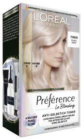 L'Oréal Paris Préférence Le Blonding Toner 02 Pearly Boost Coloration 1Stk