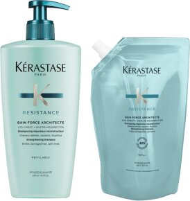 Aktion -  Kérastase Resistance Shampoo Nachfüllset 2x 500 ml