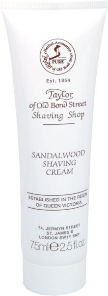 4031683451212 - Taylor of old Bond Street Herrenpflege Sandelholz-Serie Shaving Cream Tube 75 ml