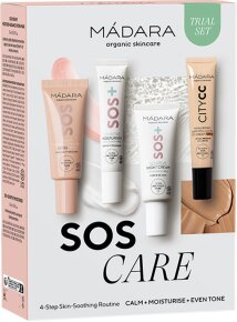 Mádara SOS Care 4-Step Skin-Soothing Routine Set: MEDIUM