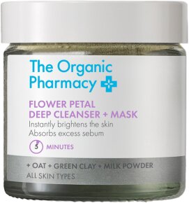 The Organic Pharmacy Flower Petal Cleansing + Mask 40 g