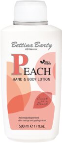 Bettina Barty Peach Hand & Body Lotion 500 ml