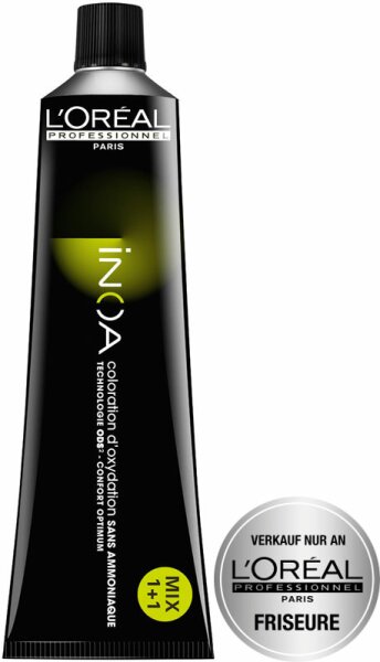 L'Oréal Professionnel Inoa - Oxidative Coloration ohne Ammoniak - Mittelblond Asch Gold 7.13 - 60ml