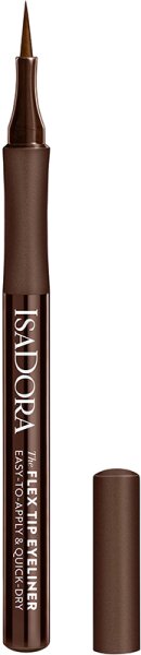 7317851228839 - Isadora Augen Eyeliner & Kajal Flex Tip Eyeliner 83 Hot Chocolate 1 ml