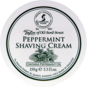 Taylor of Old Bond Street Peppermint Shaving Cream Bowl 150 g