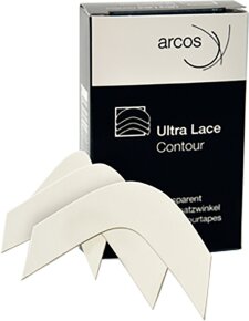 Arcos Ultra Lace Contour Klebewinkel für Folien-/Netz-Klebeflächen 36 Stk.