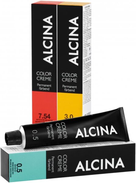 4008666176714 - ALCINA Color Creme permanent färbend - 88 Hellblond-Silber Professionelle Haarfarbe