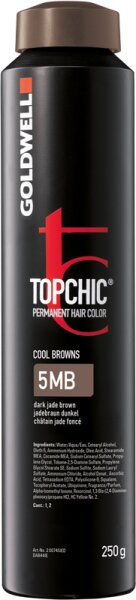 4021609002765 - Topchic Permanent Hair Color Cool Browns 2A Blauschwarz Depot-Dose 250 ml