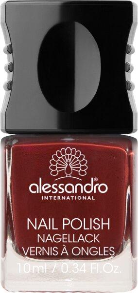 4025087771243 - Alessandro Colour Code 4 Nail Polish 24 Shiny Aubergine 10 ml