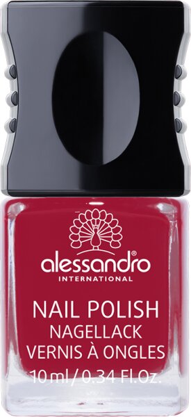 4025087779065 - Alessandro Colour Code 4 Nail Polish 906 Red Illusion 10 ml