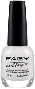 Faby Nagellack Classic Collection Optical White 15 ml