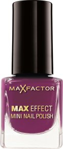 Max Factor Max Effect Mini Nail Polish Nagellack 24 Intense Plum 4,5 ml