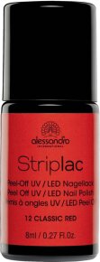 Alessandro Striplac 12 Classic Red 8 ml