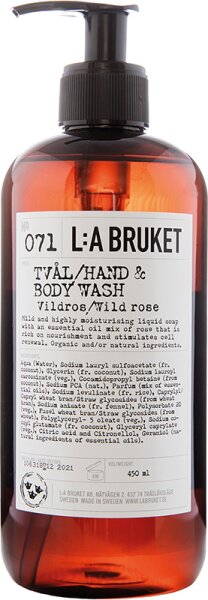 7350053230927 - No 071 Hand & Body Wash Wild Rose 450 ml