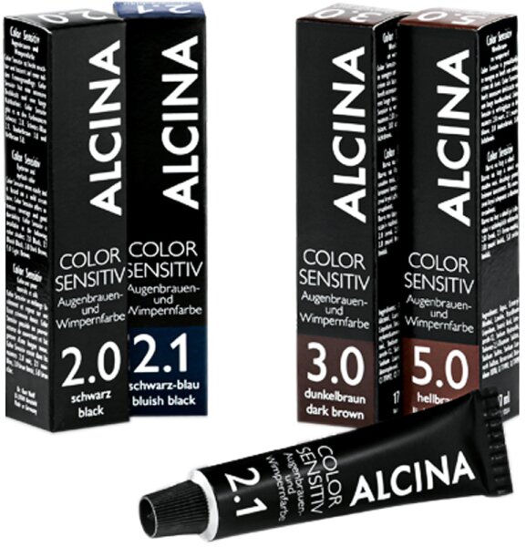 4008666173331 - ALCINA Coloration Color Sensitiv Augenbrauen- und Wimpernfarbe Color Sensitiv Nr 30 Dunkelbraun 17 ml