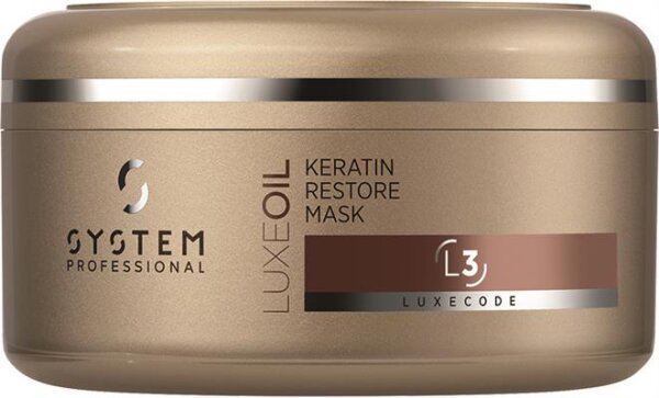 4064666003993 - System Professional EnergyCode L3 LuxeOil Keratin Restore Mask 200 ml