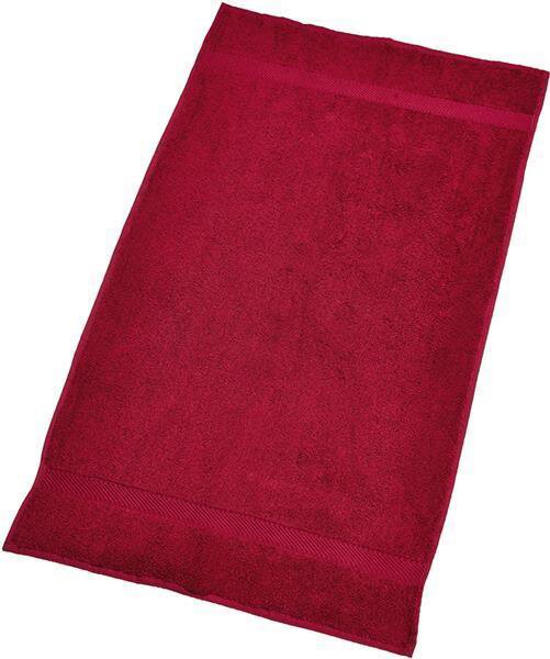 4025341500442 - Handtuch 50 x 90 cm Bordeaux 1 Stk