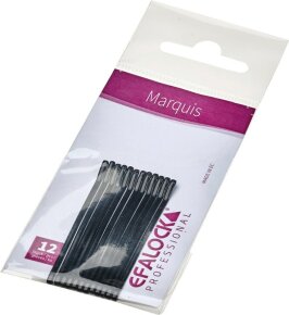 Efalock Marquis Haarklemmen 5 cm 12 Stk. schwarz