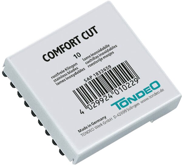 4029924011110 - TONDEO Comfort Cut Klingen 10x10 Stk (100 Klingen)