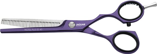 4030363126310 - JAGUAR White Line Pastell Plus Offset ES 40 Effilierschere - Viola - 55 14 cm